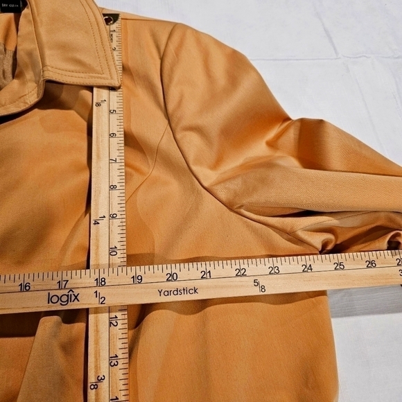 VALARIE Steven's gold lined blazer jacket sz 22W - Picture 4 of 13